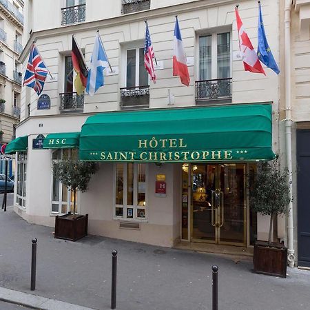 Hotel Saint Christophe Paris Eksteriør billede